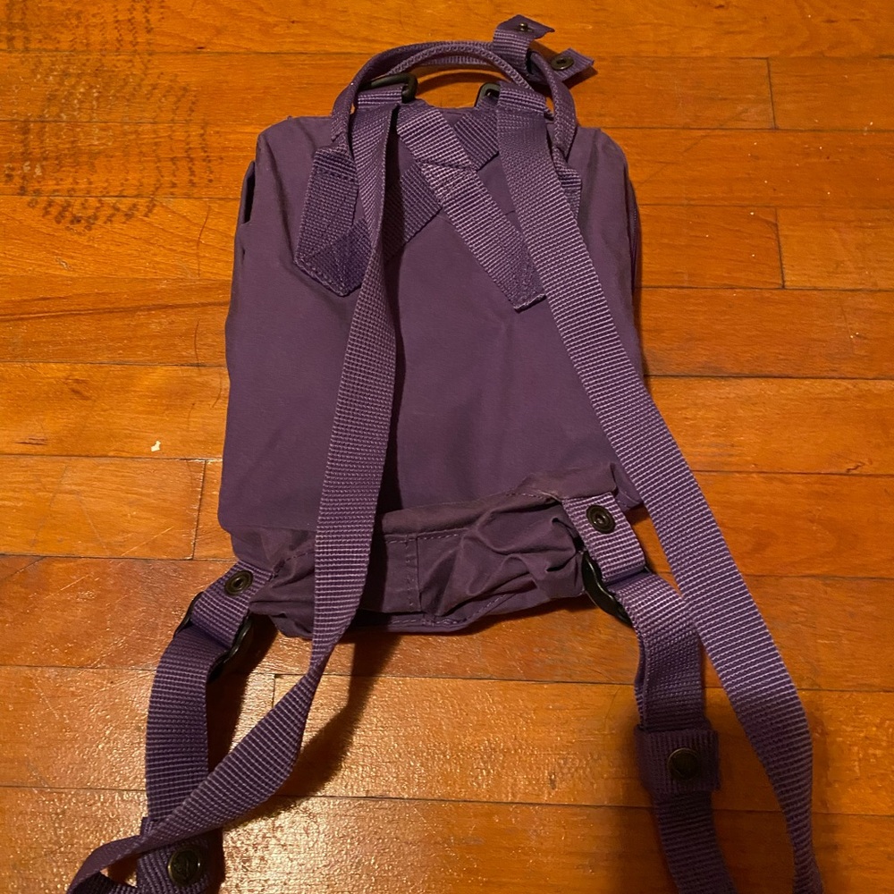 Fjallraven Purple Backpack - Mini - Picture 3 of 4